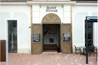 Olivův pivovar - Olivův pivovar vchod