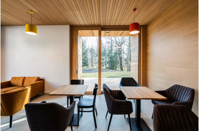 Střední škola Jana Blahoslava - stoly Prato 16 a křesla Alfonse