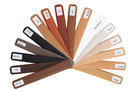 lavice Isabela 761 - vzorník standardních barev dřeva