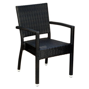 Zahradní židle - křeslo Mezza A mocca