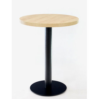 Kavárenské stoly - stůl PRATO 15 RLTD s deskou Ø60cm Dub Bardolino