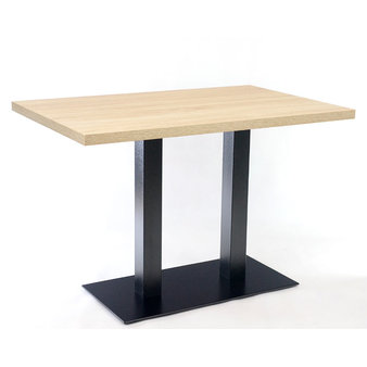 Kavárenské stoly - stůl PRATO 30 QLTD s deskou 110x70cm Dub Bardolino přírodní