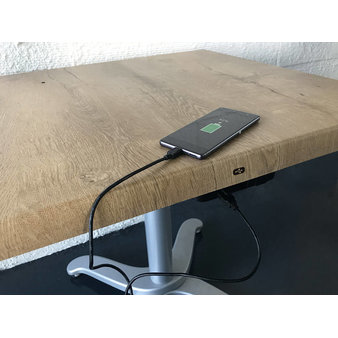 Bezdrátové nabíjecí stoly - Vestavná USB nabíječka IPAN USB