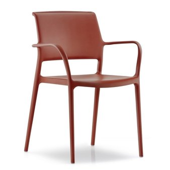 Plastové židle - židle ARA s područkami