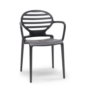 Plastové židle - židle Cokka s područkou v barvě 81