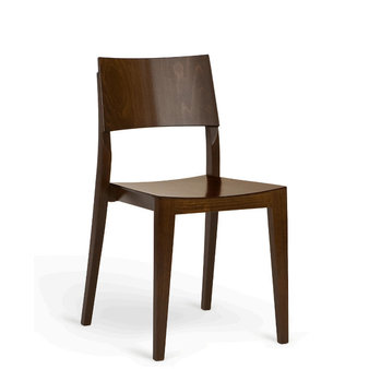 Dřevěné židle - židle Domo 9605 brown