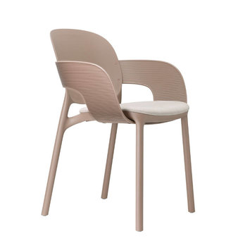 Plastové židle - židle HUG 2383 s područkami barva 17 Caramel