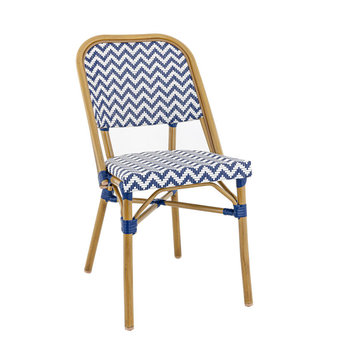 Zahradní židle - židle Louvre White/Ocean Blue