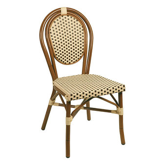 Zahradní židle - židle Lucca Dark beige/brown