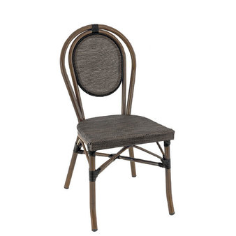 Zahradní židle - židle Paris Textylene Rattan look / Macchiato