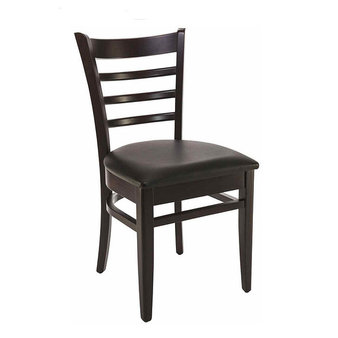 Dřevěné židle - židle PUB wenge / black 05