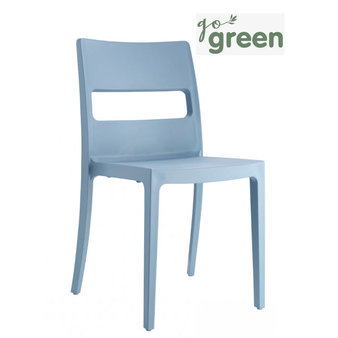 Plastové židle - židle Sai Go Green v barvě 63 air-force blue