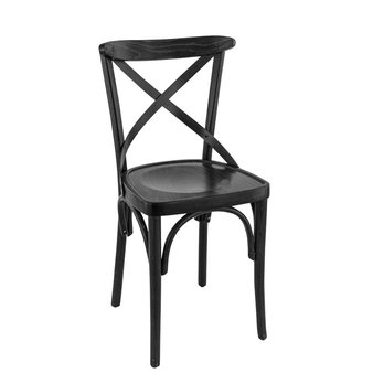 Dřevěné židle - židle Sofia černá