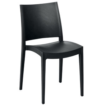 Plastové židle - židle Specto Black