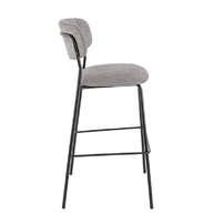 barová židle Auguste v barvě Light Grey 83