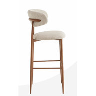 barová židle CLYDE v látce Greige 08