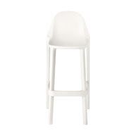 barová židle Piú přírodní bílá