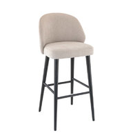barová židle TRISTAN v látce Greige 05
