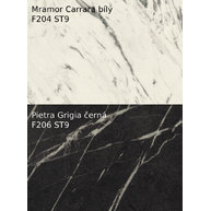 dekory Mramor Carrara a Pietra Grigia