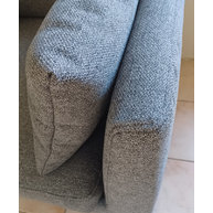 detail lavice LOUIS 2 v látce Gava 90 Grey