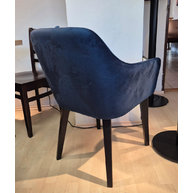 křeslo Bretto v látce Monolith 77 blue