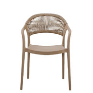 křeslo ROTTERDAM v barvě Taupe/Natural