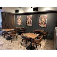 podnože PRATO 16 a židle MONTREAL