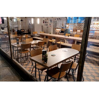 retro školní židle College