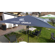 slunečník Gastro Waterproof s nažehleným logem
