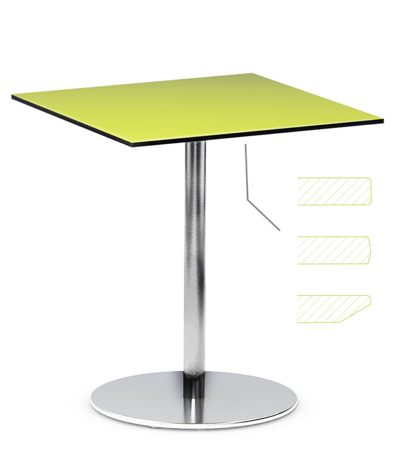 stolová deska 60x60cm Compactline 12mm - Lime 0408