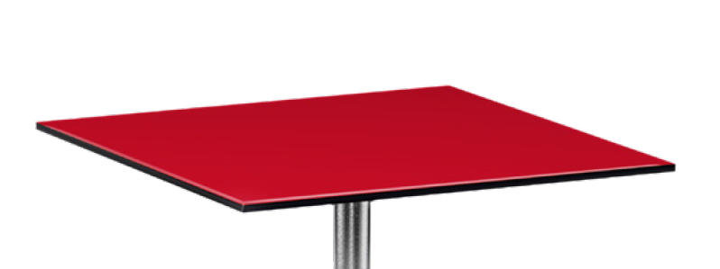 stolová deska 60x60cm Compactline 12mm - Red 0403