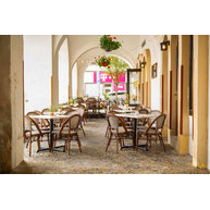 stolové desky Werzalit na terase