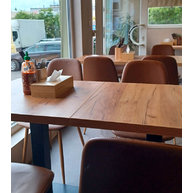 stoly Prato 16 s deskami Gold Craft Oak