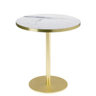 stůl s podnoží Tiffany OS a deskou 572 - Carrara marble effect