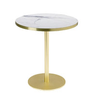 stůl se zlatou podnoží Tiffany