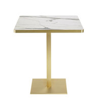 stůl Tiffany Gold QLG s deskou v dekoru 572