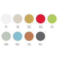 vzorník barev pro židle Ginevra arm