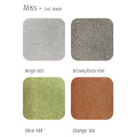 vzorník potahových látek pro židle ZOE