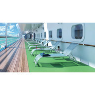 zahradní lehátka Santorini