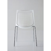 židle Akami s chromovými nohami