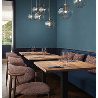 židle BONNIE a stoly Prato 16