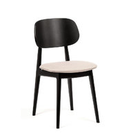 židle BUNNY černá v látce Lux