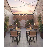 židle FERNAND a stoly MODENA