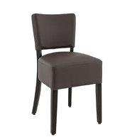 židle Floriane I v tmavě hnědé barvě Chocolate 928