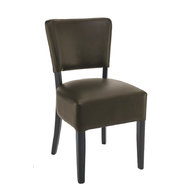 židle Floriane v tmavě hnědé barvě Chocolate 928