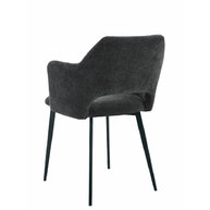 židle FRANCIS v látce Anthracite 99 