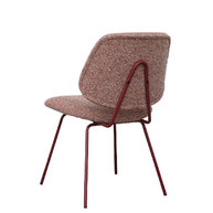 židle FRANCK v provedení Bordeaux/Greige 68