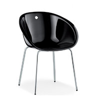 židle GLISS 901 s černým sedákem