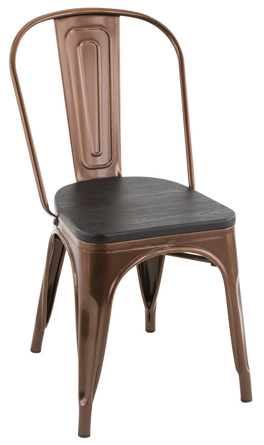 židle Gustave wood Copper / Black wood (tato barva již není dostupná)