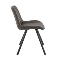 židle JACOB v šedé barvě